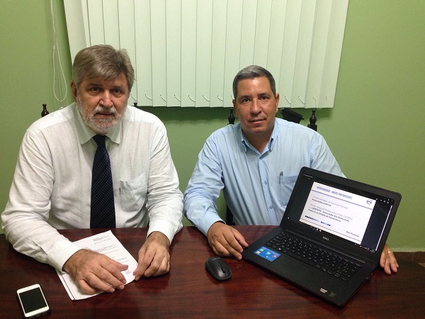 Reunião com Presidente da ADEPEPE, Edmundo Siqueira Campos, e representante da empresa ocorreu nesta terça